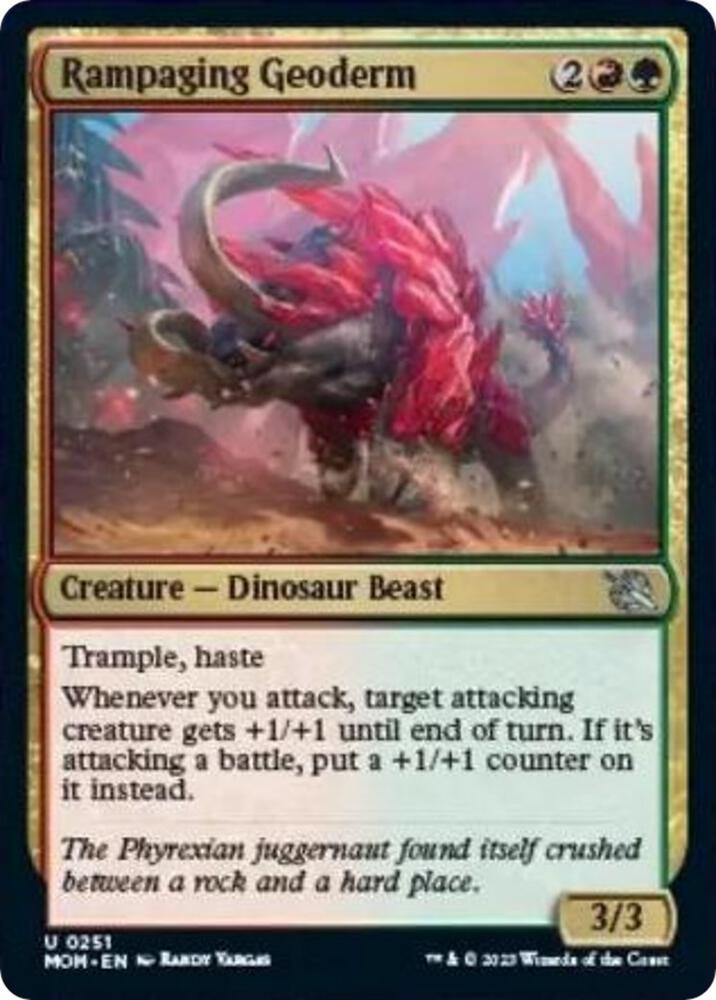 Rampaging Geoderm