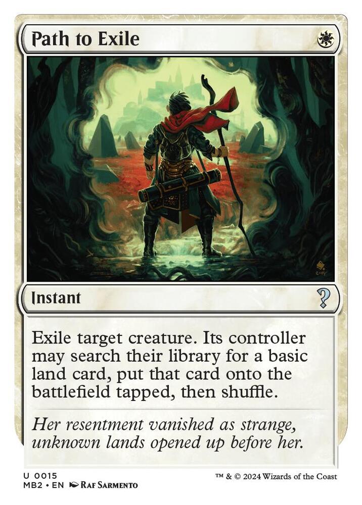 Path to Exile (White Border)