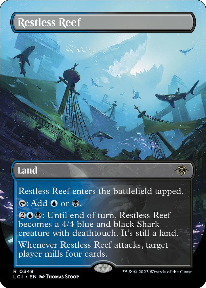 Restless Reef (Borderless)