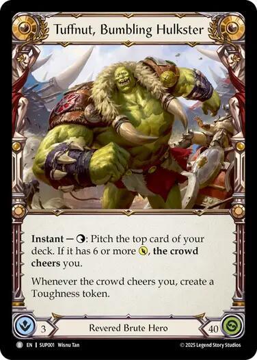 Tuffnut, Bumbling Hulkster // Tuffnut