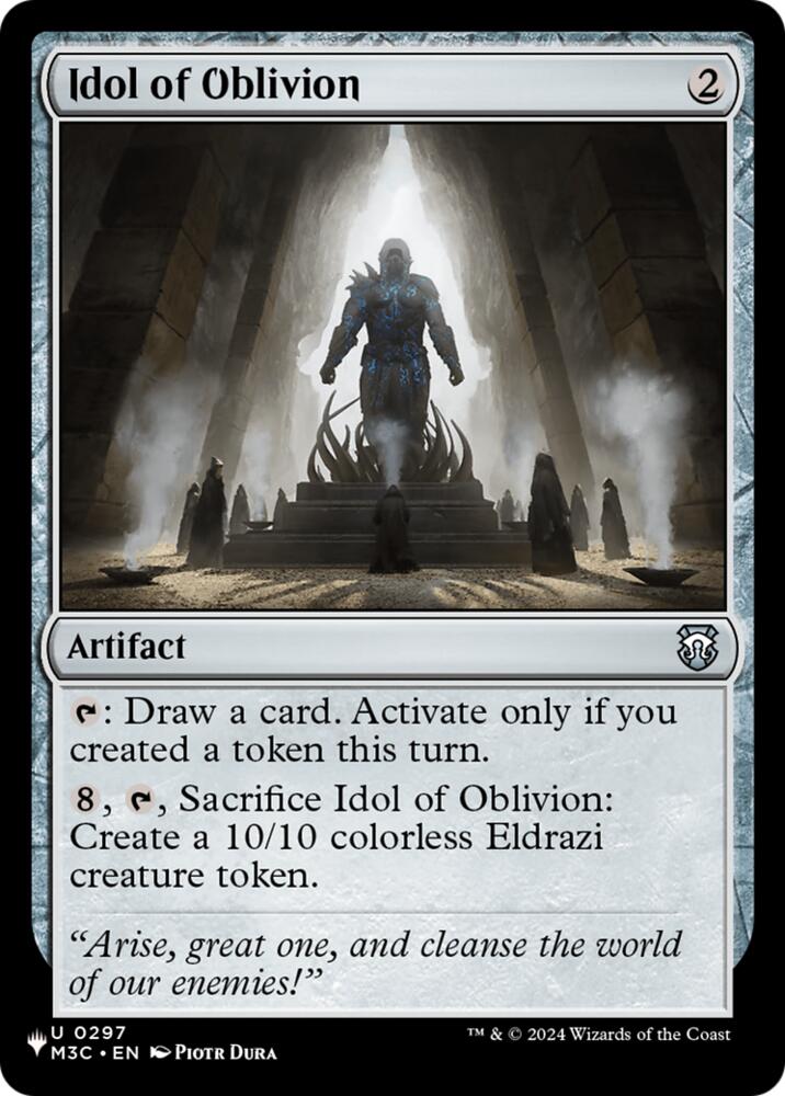 Idol of Oblivion (M3C)