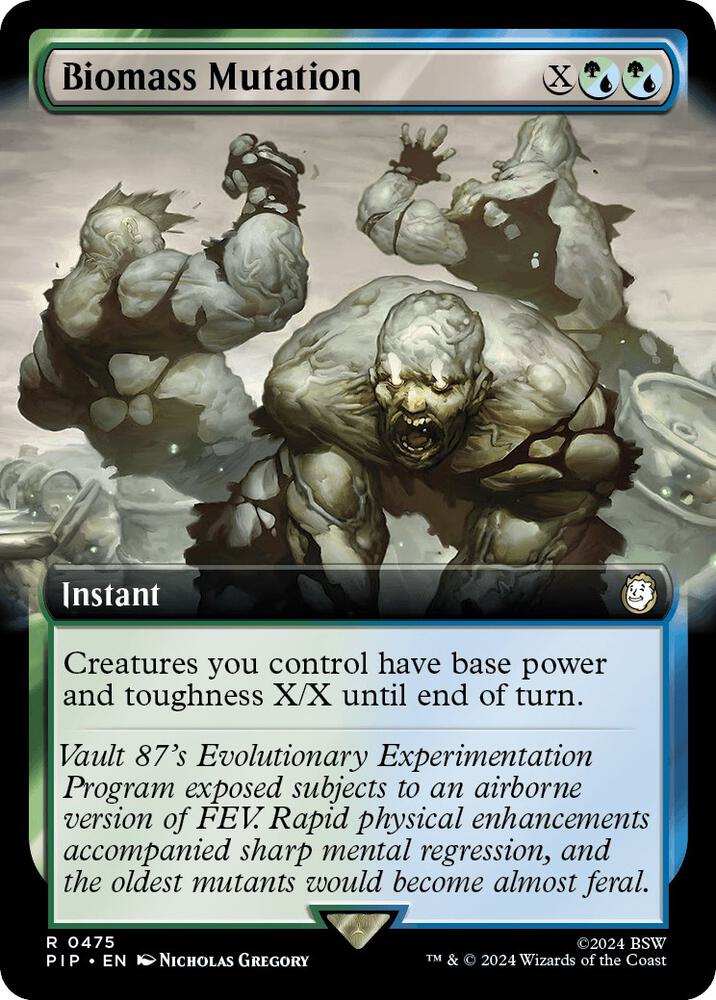 Biomass Mutation (Extended Art)