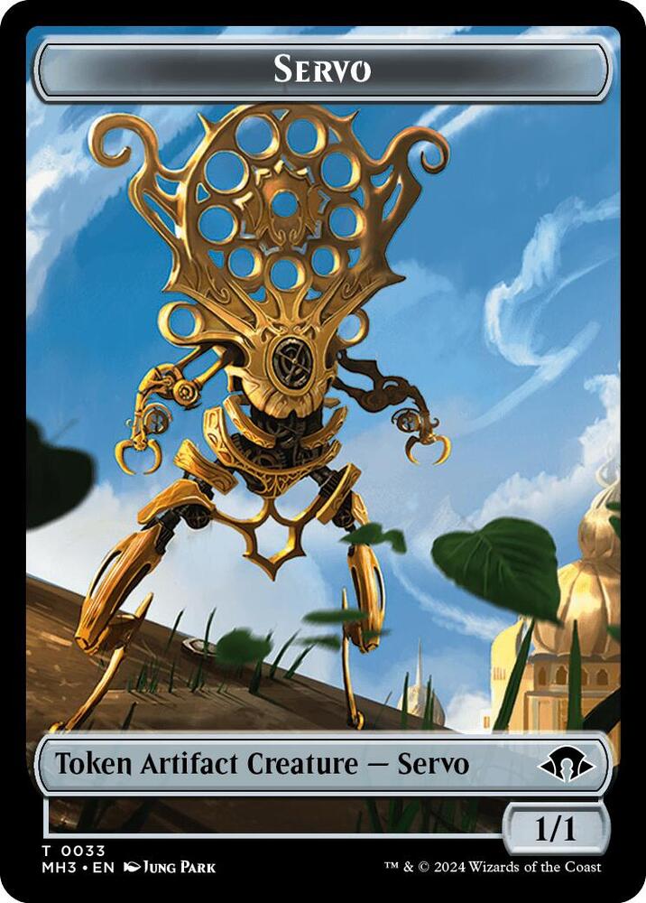 Servo // Treasure Double-Sided Token