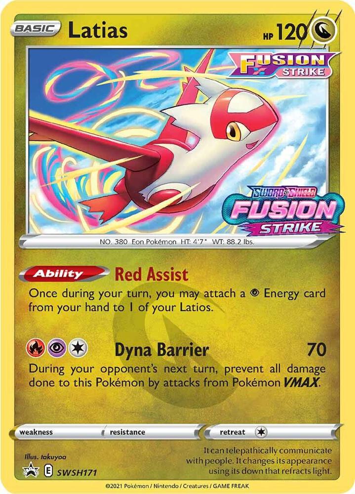 Latias - SWSH171 (Prerelease)