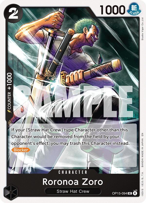 Roronoa Zoro (OP15-094)