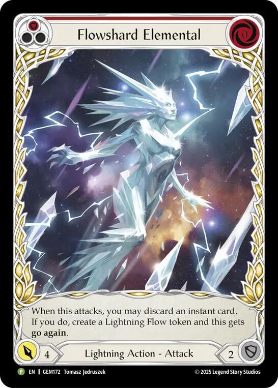 Flowshard Elemental (Red)