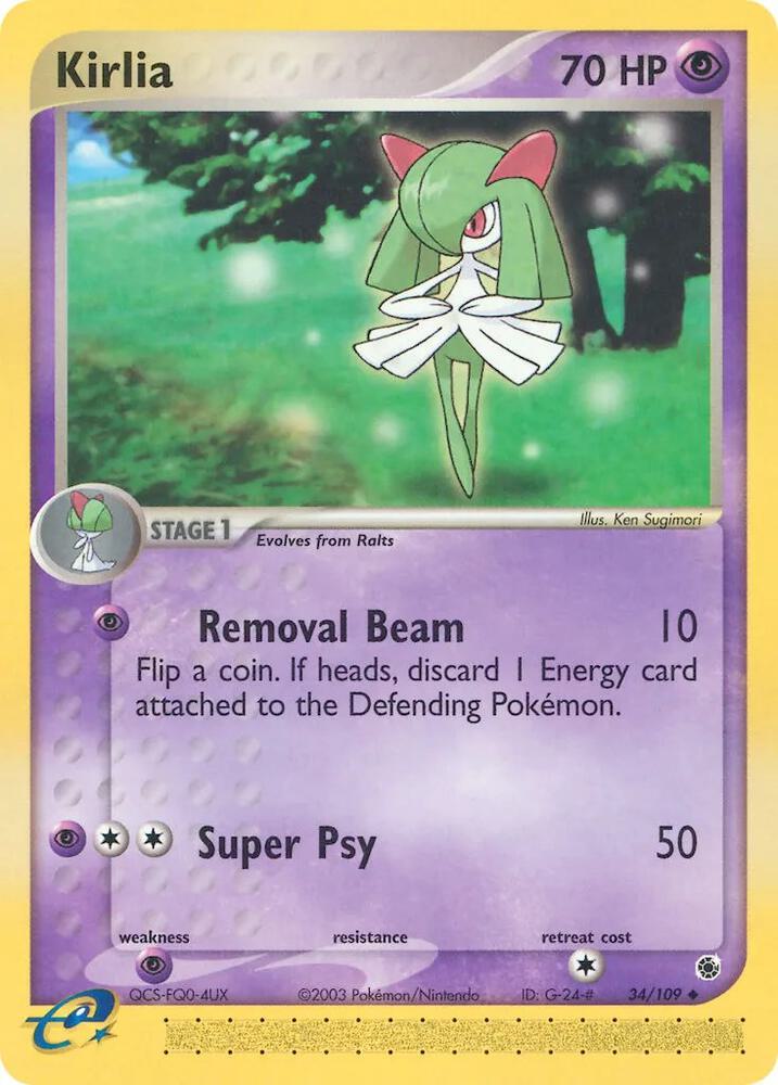 Kirlia - 34/109
