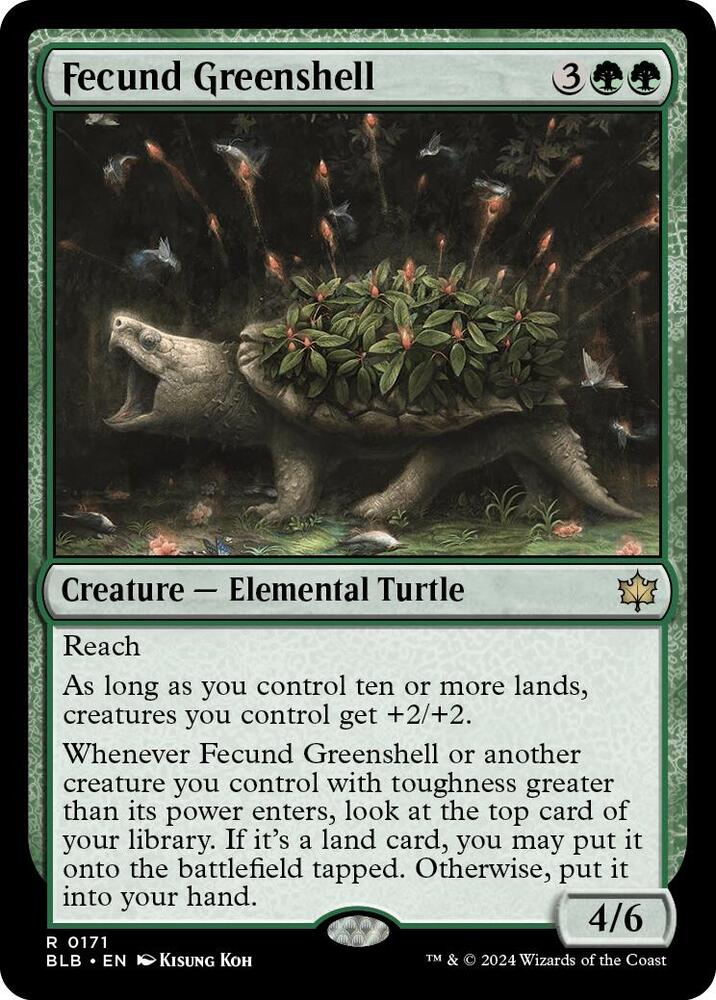 Fecund Greenshell