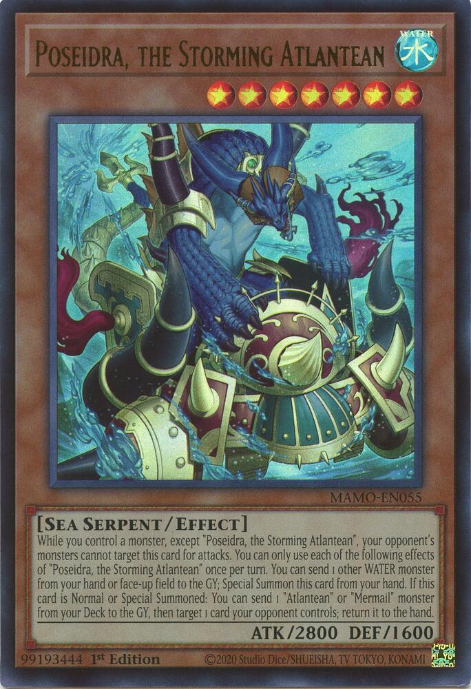 Poseidra, the Storming Atlantean [Magnificent Monsters]