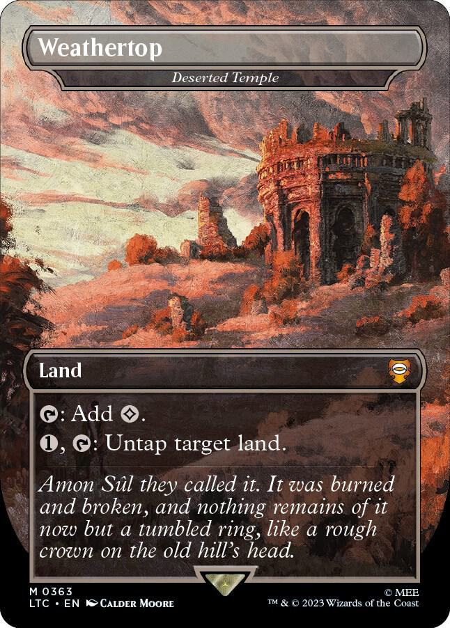 Weathertop - Deserted Temple