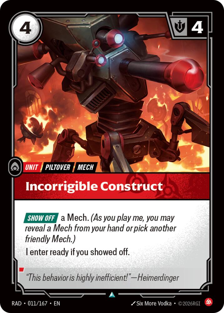 Incorrigible Construct [Radiance]