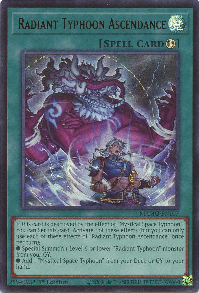Radiant Typhoon Ascendance [Magnificent Monsters]