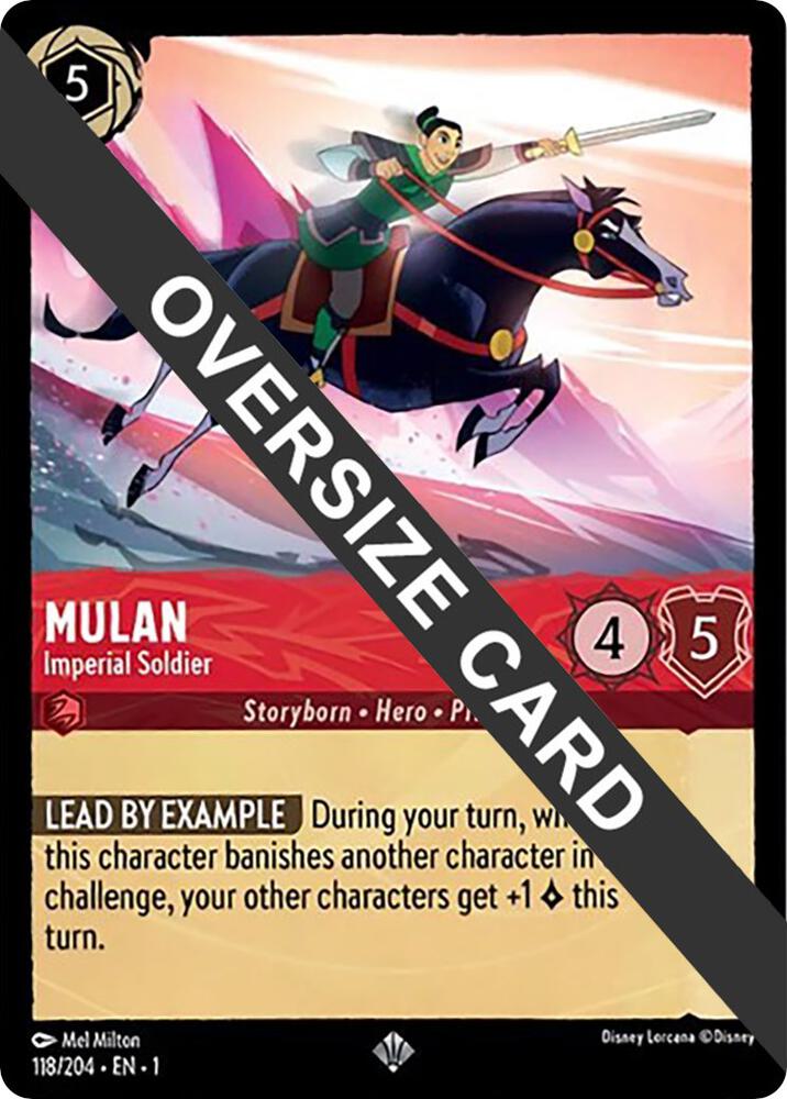 Mulan - Imperial Soldier (Oversized)