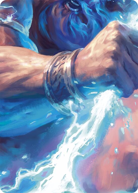 Enlightened Strike // Shelter from the Storm Double Sided Art Card (Middle Left)