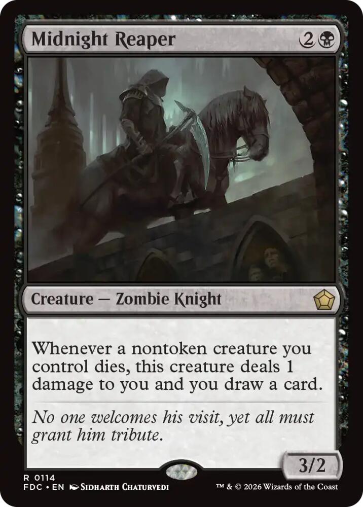 Midnight Reaper [Commander: Foundations]