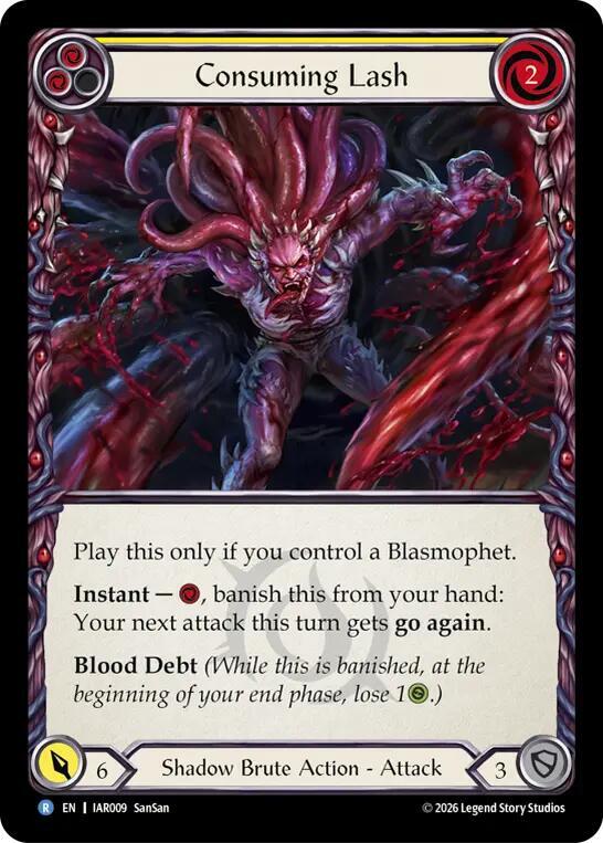 Consuming Lash [Usurp the Shadow Throne]