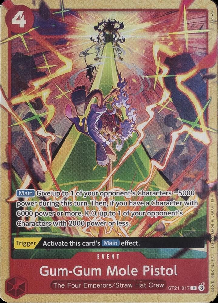 Gum-Gum Mole Pistol (Premium Card Collection -Best Selection Vol.5)