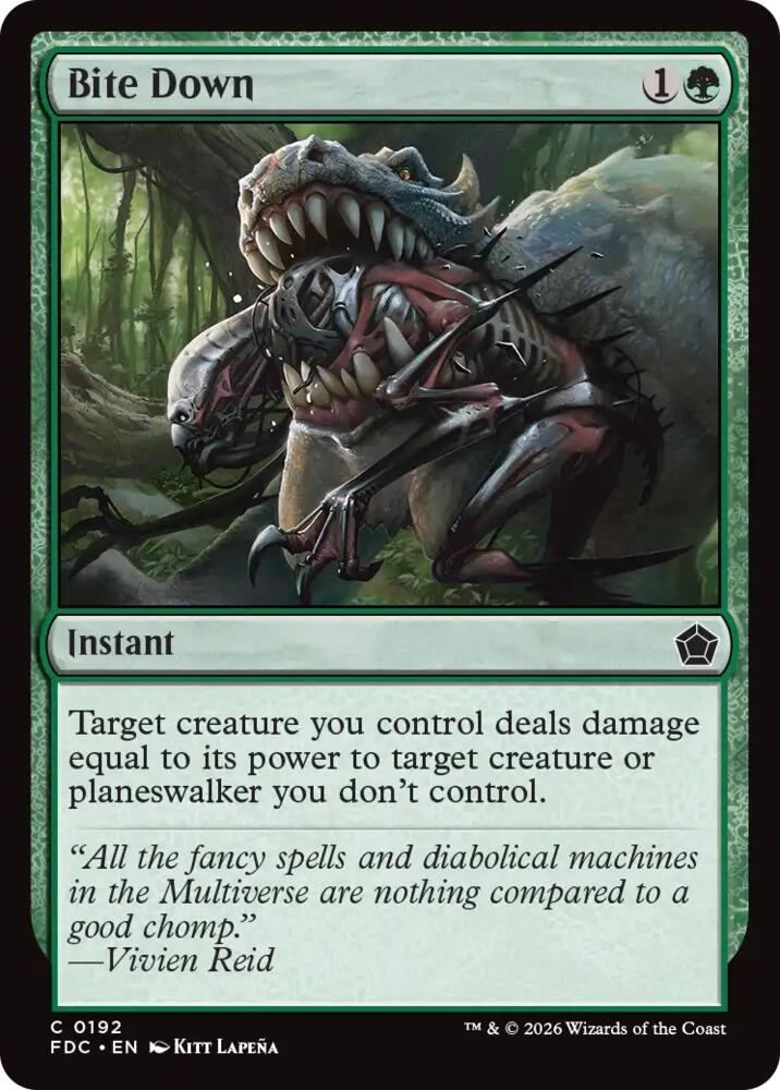 Bite Down [Commander: Foundations]