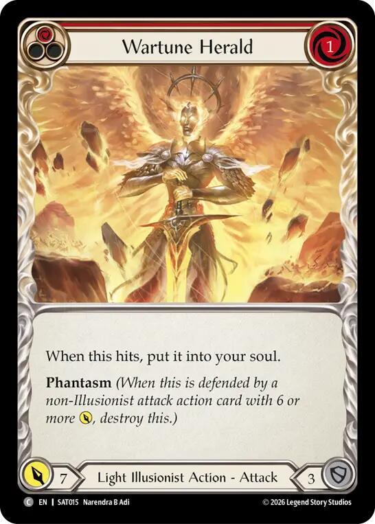 Wartune Herald (Red) [Silver Age: Usurp the Shadow Throne]
