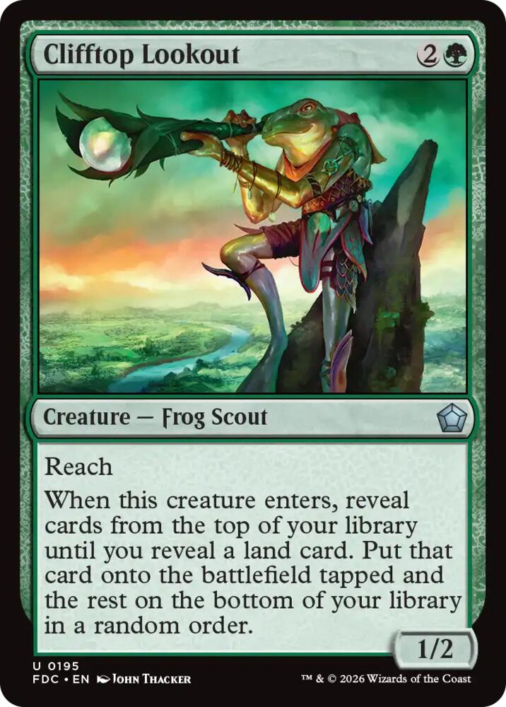 Clifftop Lookout [Commander: Foundations]