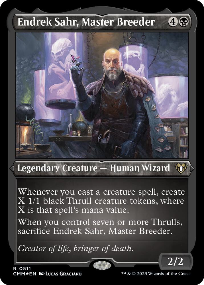 Endrek Sahr, Master Breeder (Foil Etched)