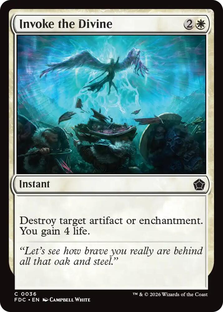 Invoke the Divine [Commander: Foundations]